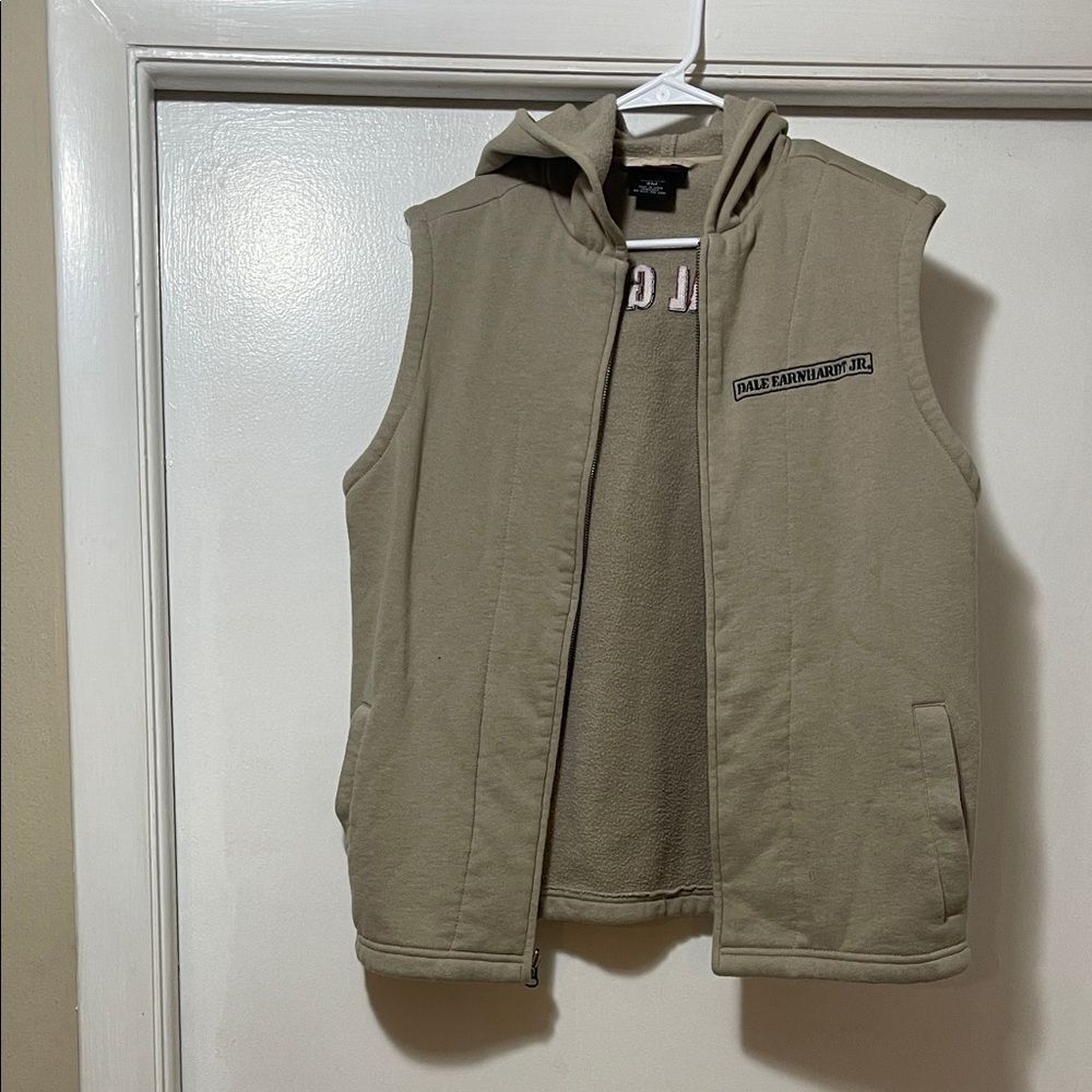 NASCAR Dale Earnhardt Junior Hooded Vest small